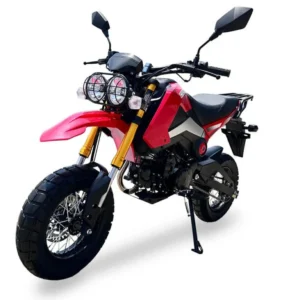 Icebear ROGUE ADV (PMZ125-1EN) 125cc Motorcycle, 4-Speed Manual, 12″ Rims, Speedometer, Stainless Steel Exhaust