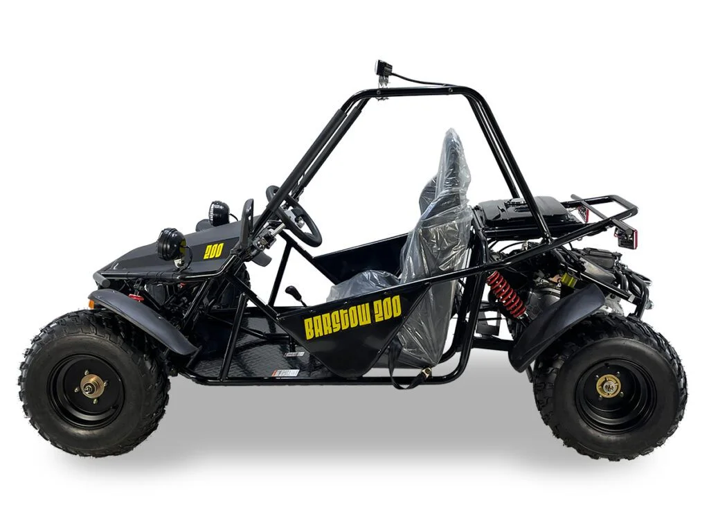 Ice Bear Barstow 200 Go-Kart, 200cc Engine, Automatic with Reverse, Air Cooled, Dual Seats, 10″ Wheels (PAG200-1) - Image 3
