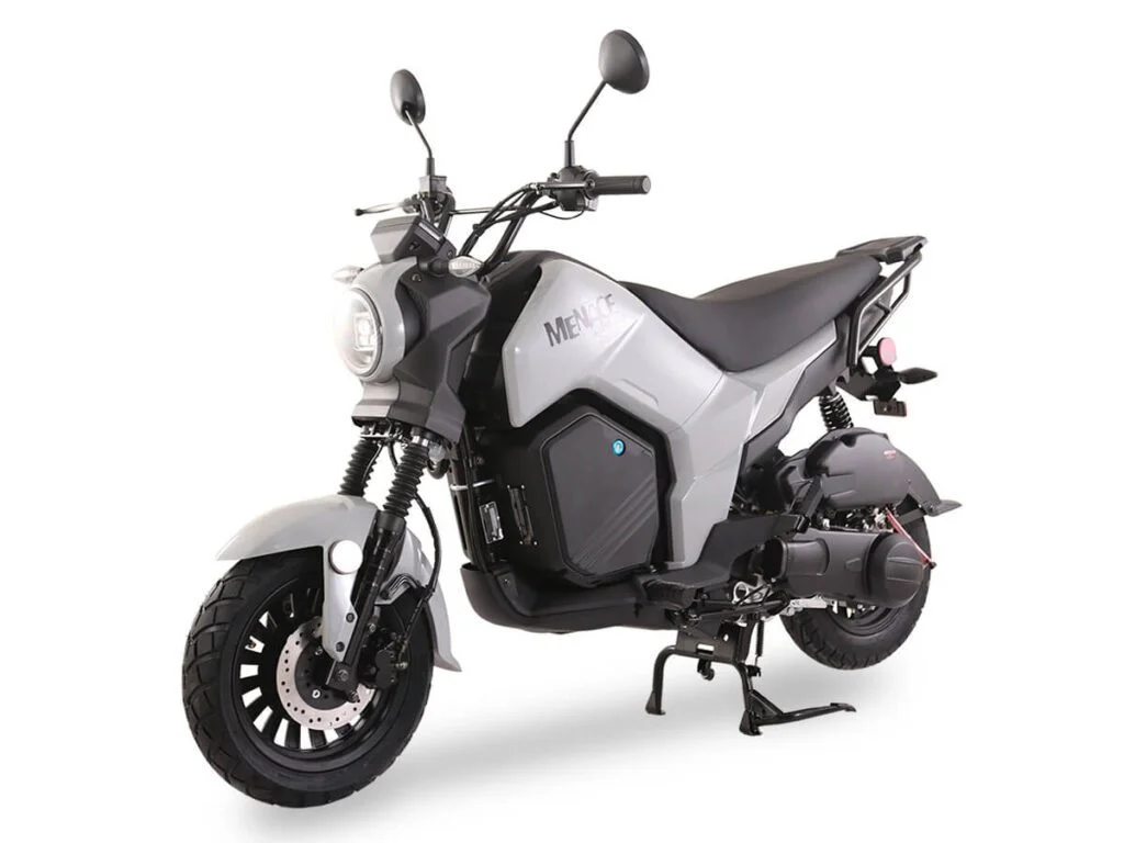 Ice Bear Menace 200 (PMZ200-Z1) EFI Motorcycle, 200cc GY6 Engine, Digital Speedometer, Yuanxing Tires, Single Rear Absorber, LED lights, 12″/10″ wheels, Electric start - Image 2