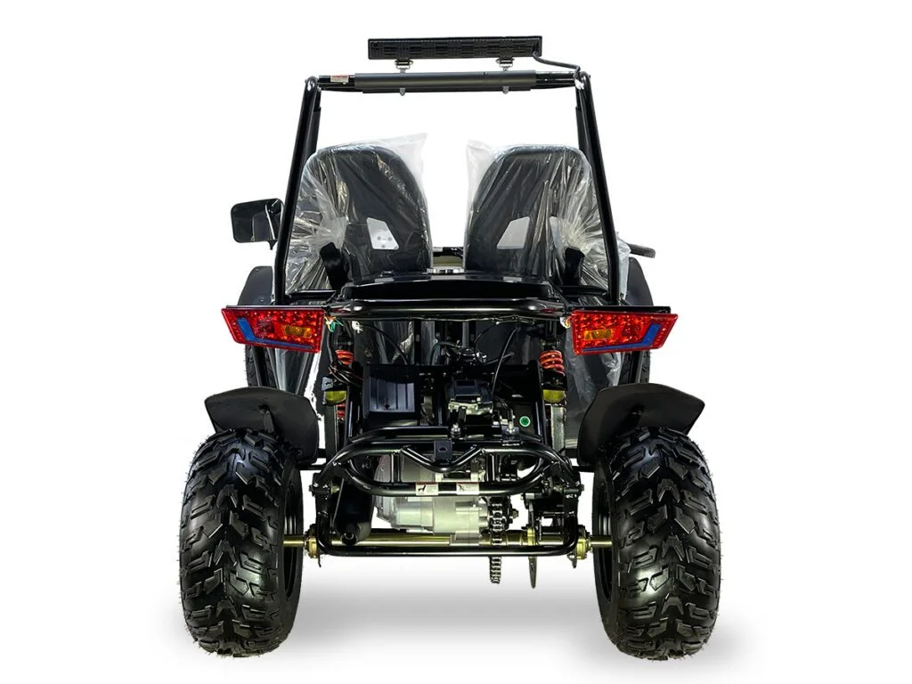 Ice Bear Barstow 200 Go-Kart, 200cc Engine, Automatic with Reverse, Air Cooled, Dual Seats, 10″ Wheels (PAG200-1) - Image 2