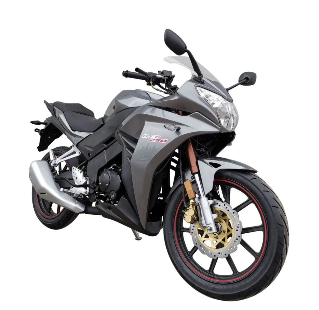 Vitacci GTT 250 Motorcycle, 229cc Engine with Balance Shaft, 5-Speed Manual Transmission, EPA & DOT Approved - Image 4