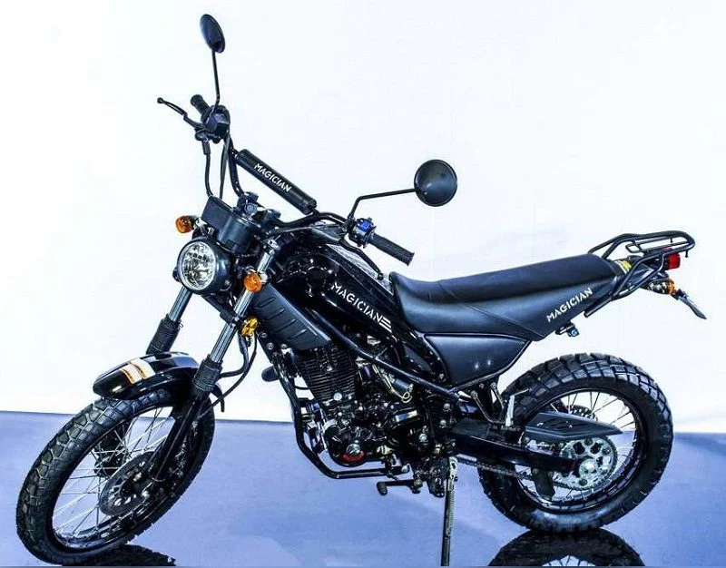 RPS Magician 250 Enduro Dual Sport Dirt Bike, 4-Stroke, Single Cylinder, Air-Cooled, Electric Start, 33.4″ Seat Height